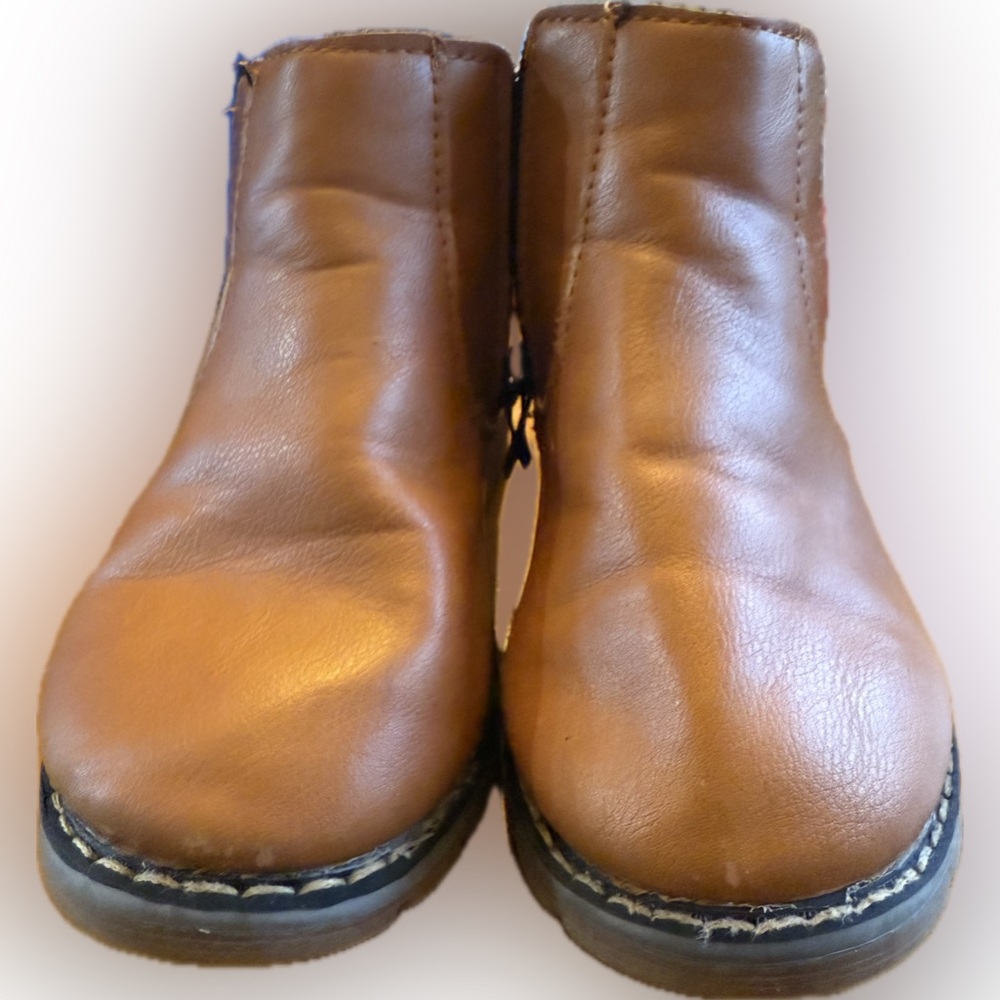 Brown Kids Boots